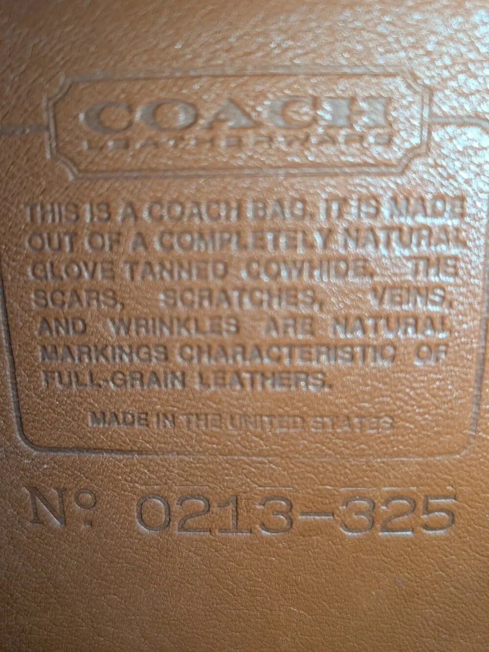 Vintage Coach Lexington Style Leather Briefcase - British Tan